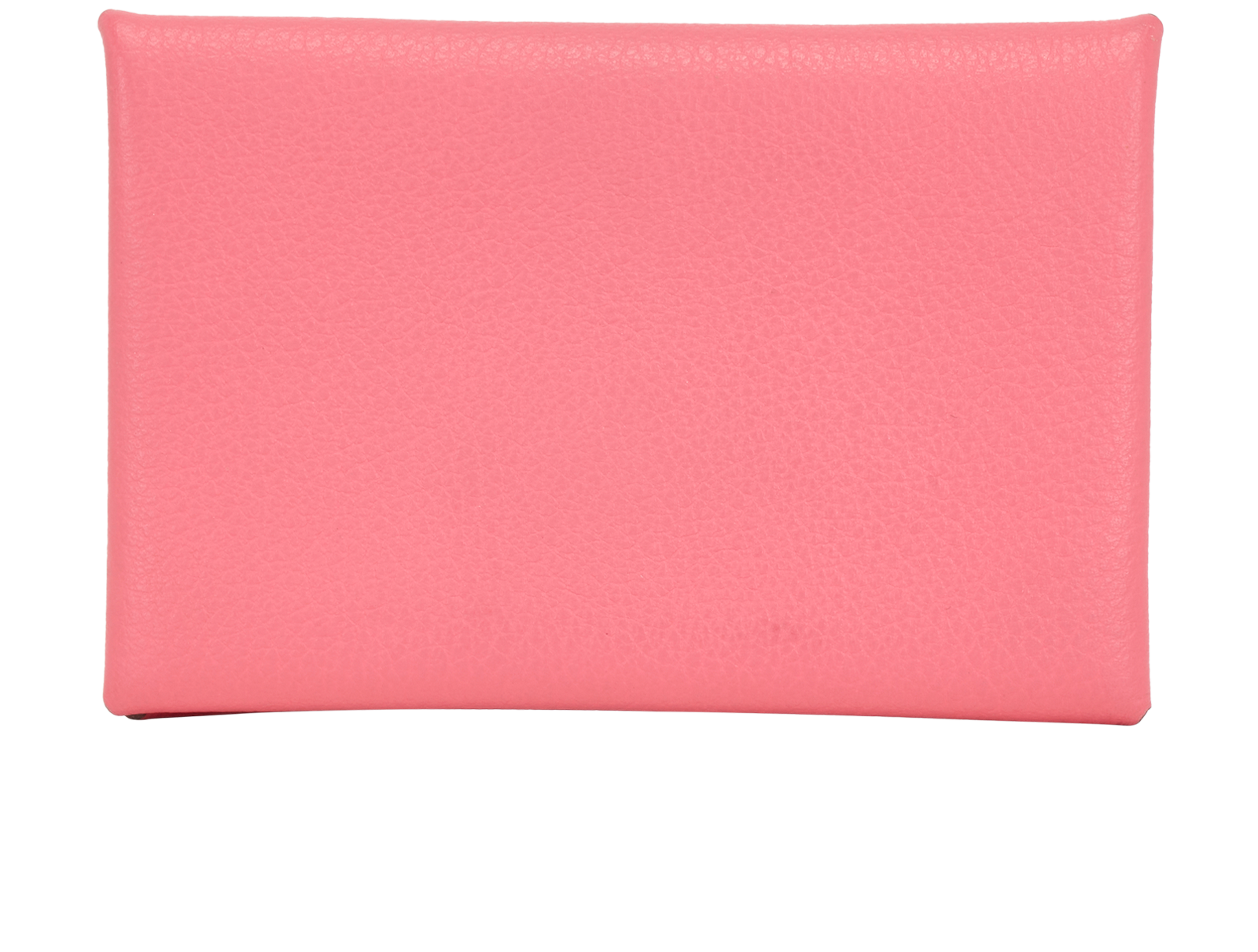 Hermes Calvi Card Holder, &pound;230, Accessories, Pink, Leather, Back view